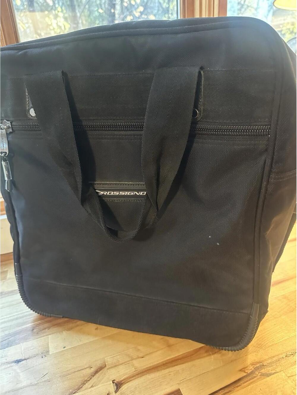 Large Rossignol Ski Boots Bag Black Ski Boot Travel Bag Snowboard Boot Bag